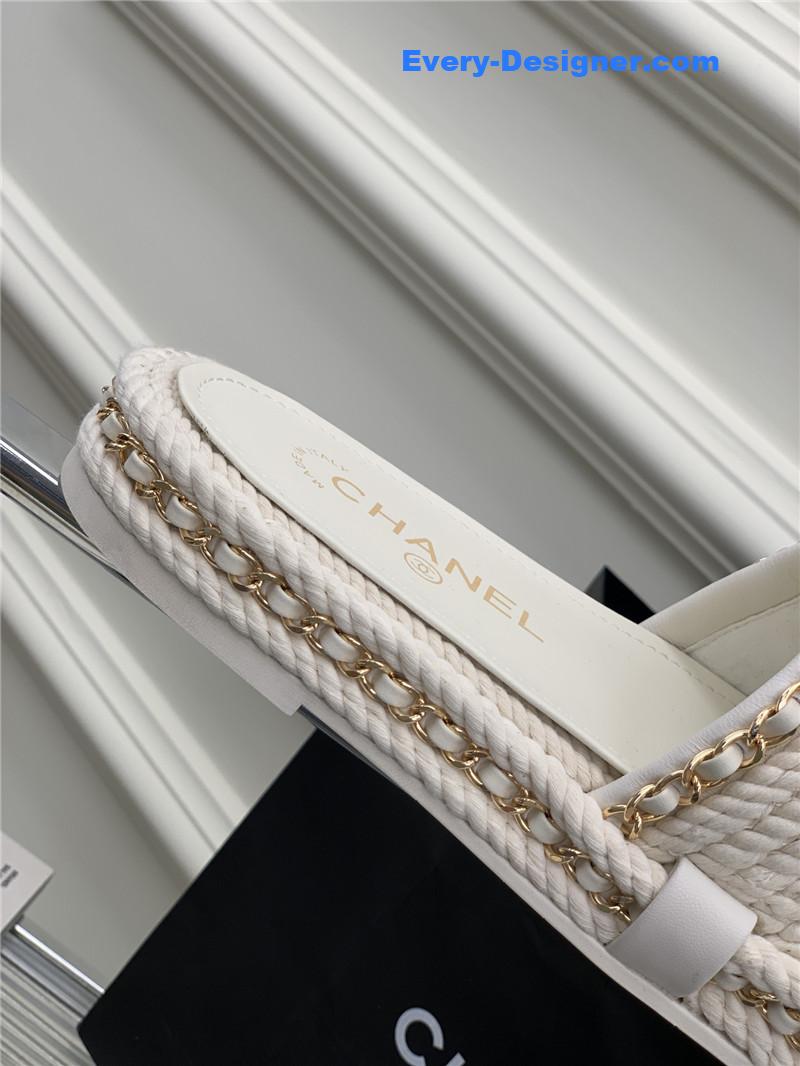CC new woven slippers