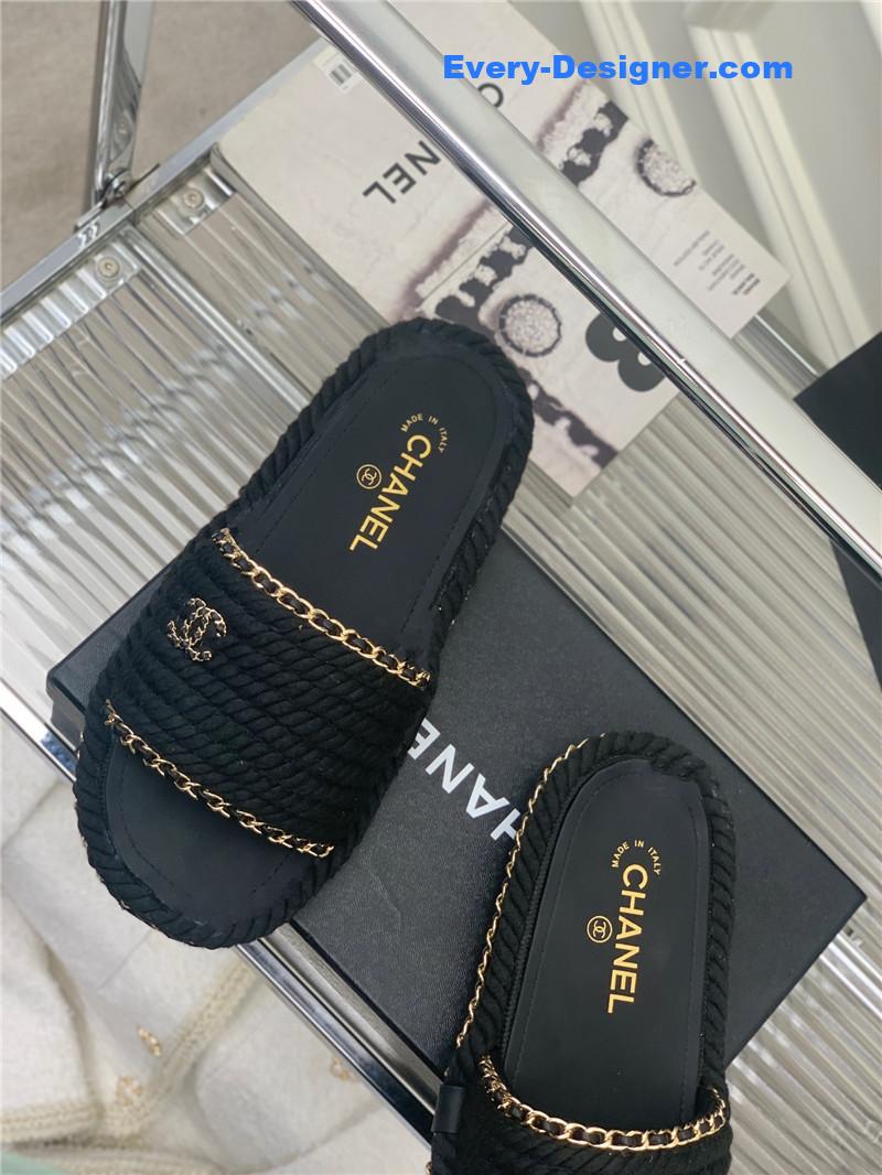 CC new woven slippers