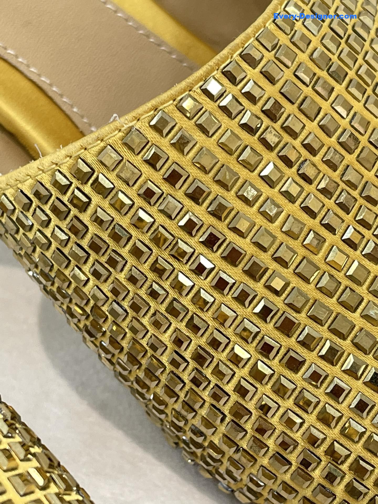 b0tt*ga ven*ta new square D1am0nd slippers