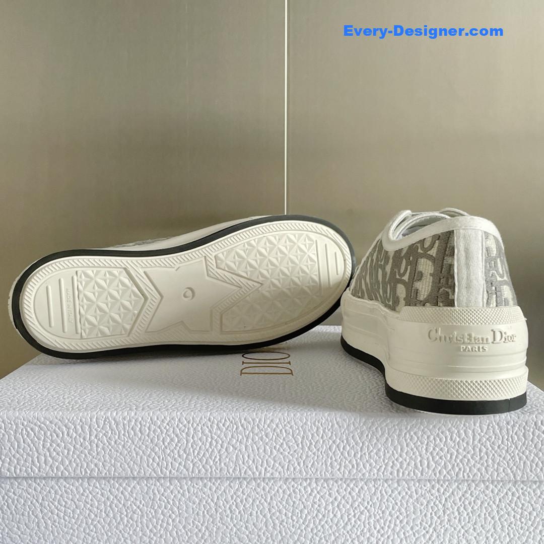 D10r couple platform canvas shoes