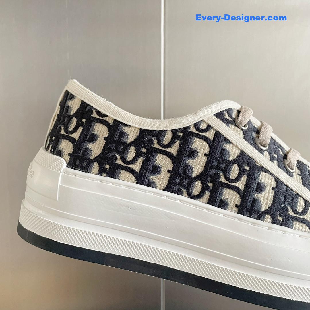 D10r couple platform canvas shoes