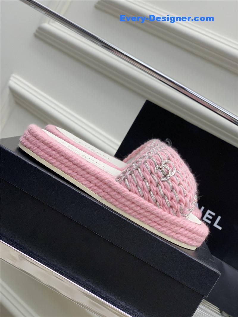 CC new woven slippers