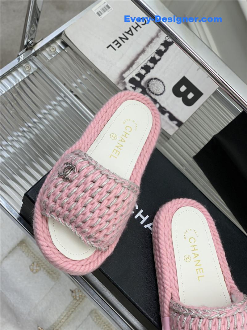 CC new woven slippers
