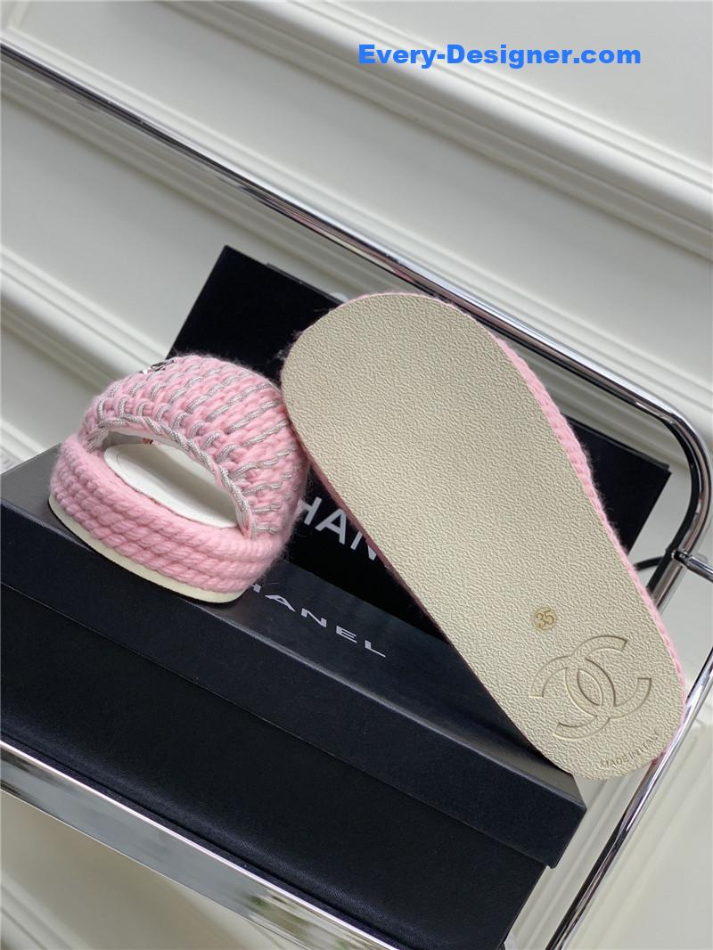 CC new woven slippers