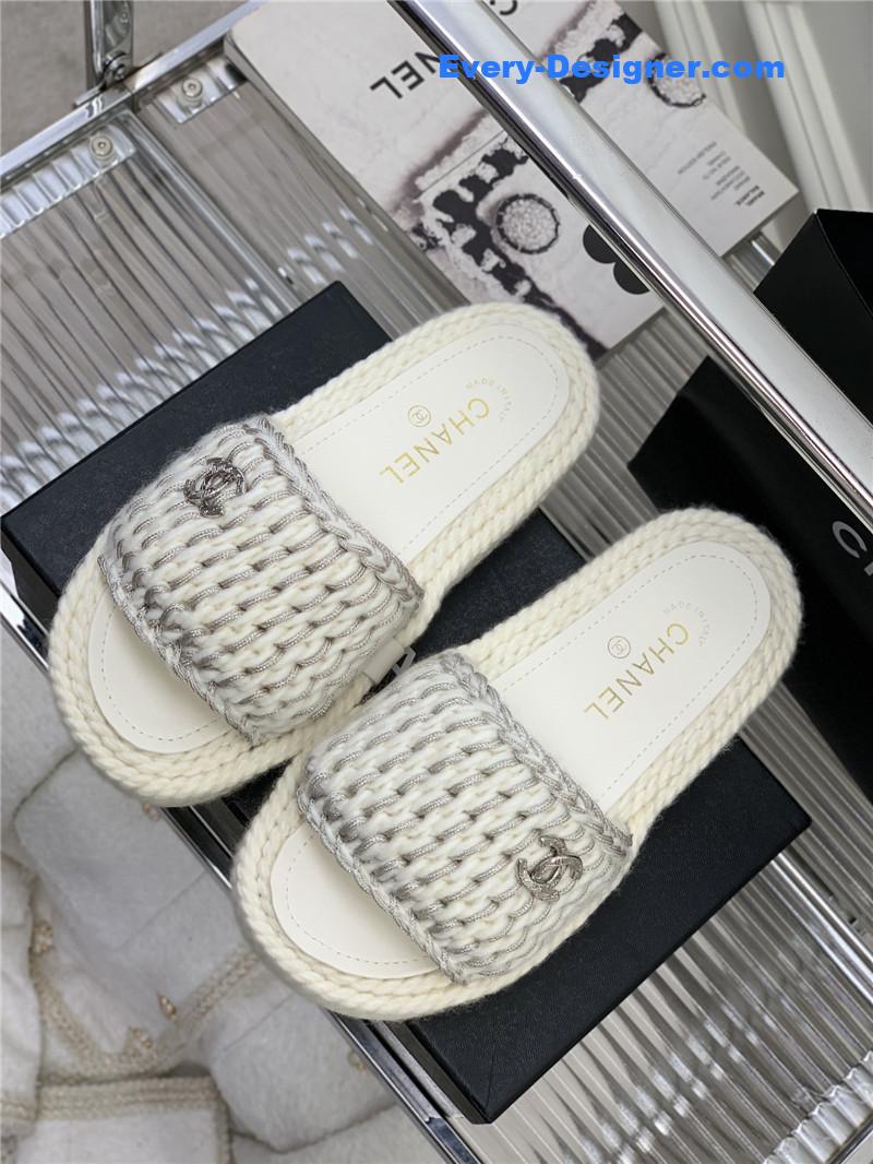 CC new woven slippers
