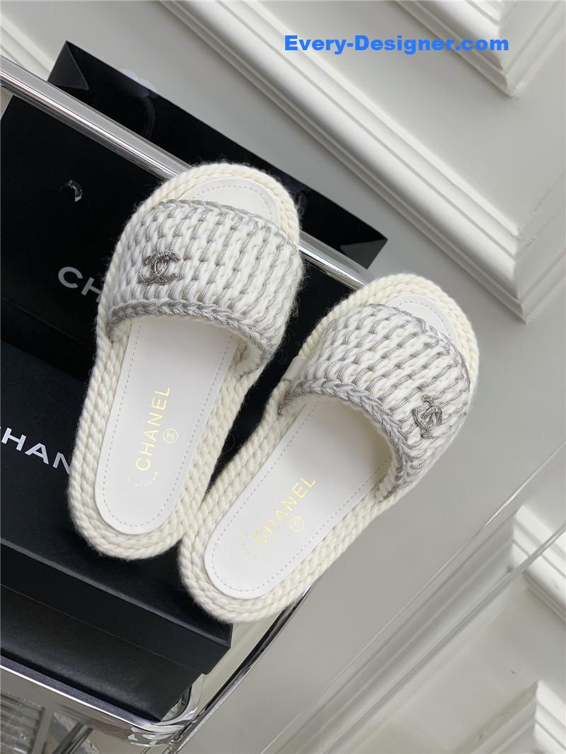 CC new woven slippers