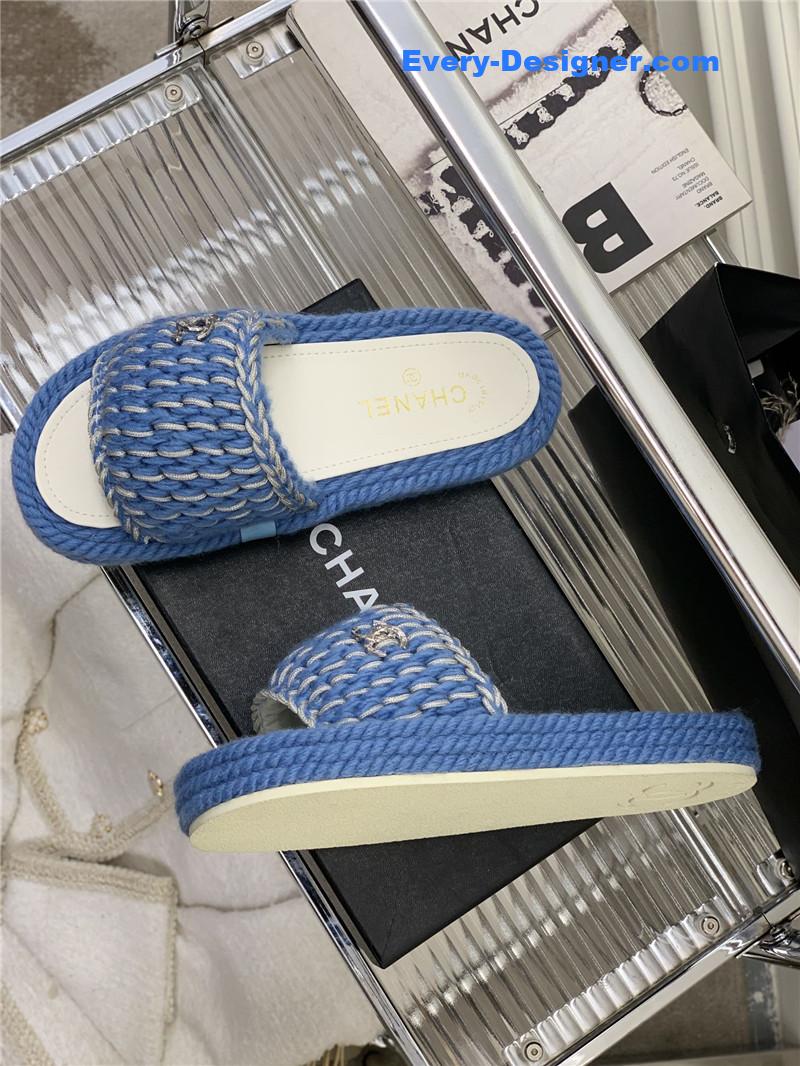 CC new woven slippers