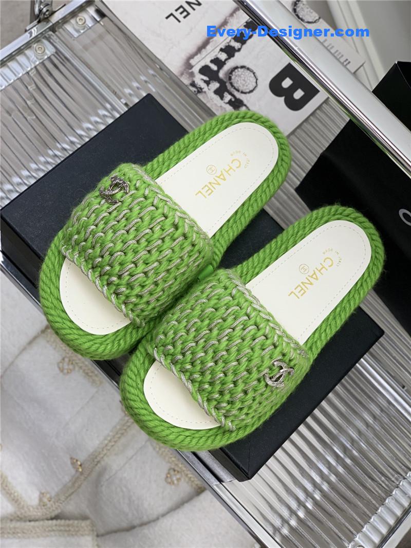 CC new woven slippers