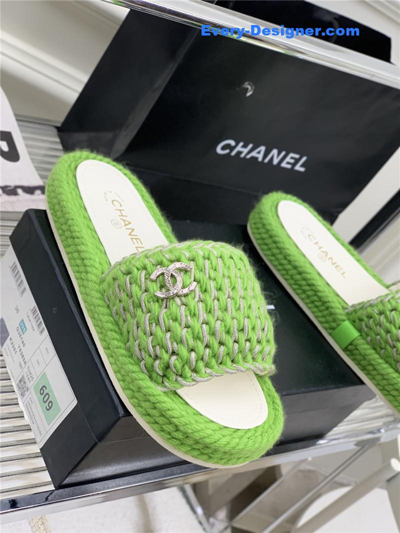 CC new woven slippers