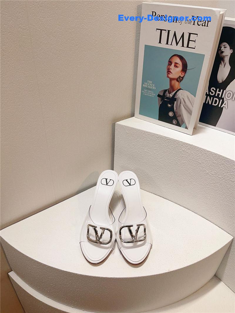 valentino spring summer all-match high-heeled slippers