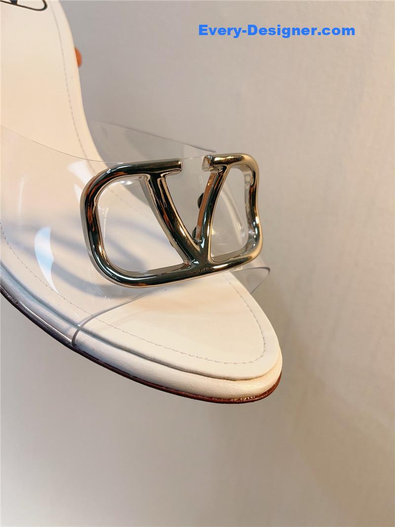 valentino spring summer all-match high-heeled slippers