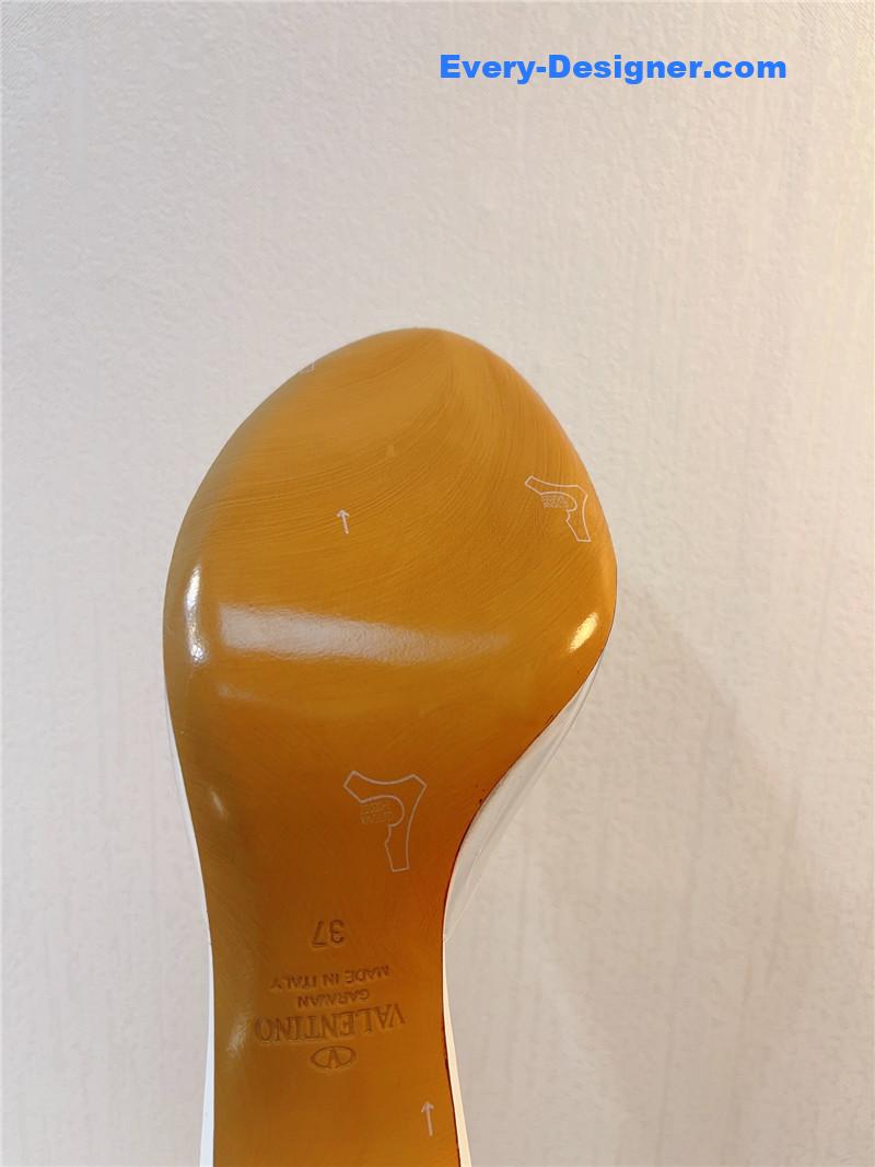 valentino spring summer all-match high-heeled slippers