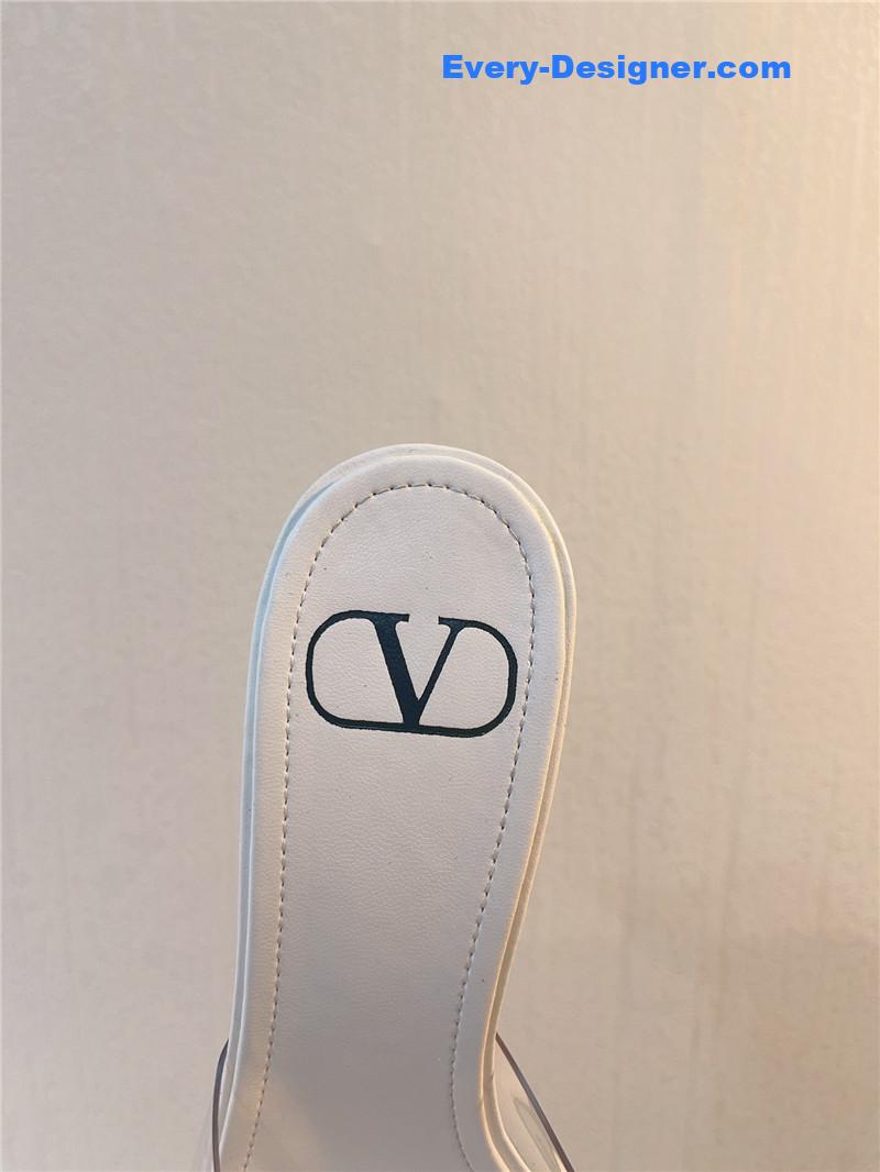 valentino spring summer all-match high-heeled slippers