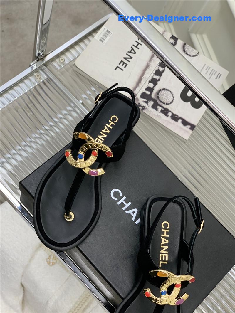 CC double c logo sandals