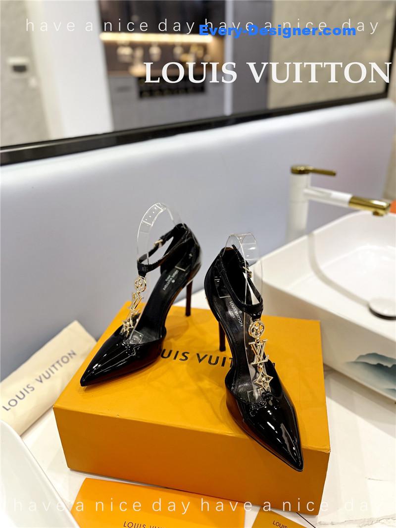 l0vis Vvtt0n lv fashion bazaar metal chain high heels