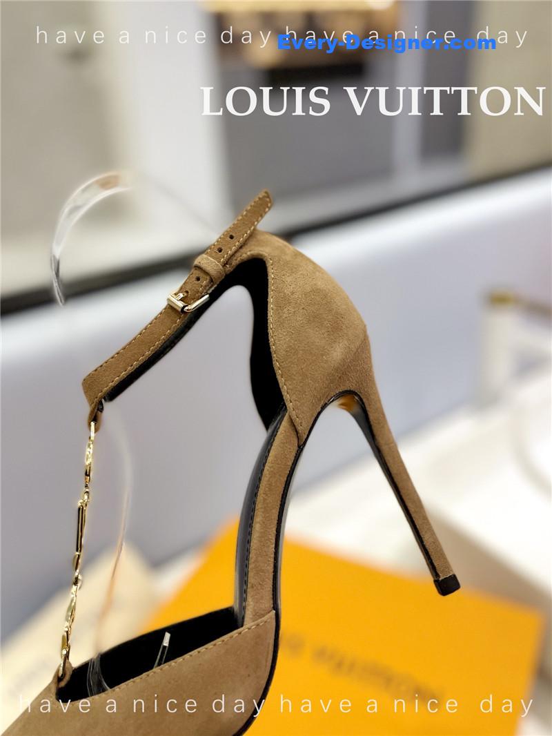 l0vis Vvtt0n lv fashion bazaar metal chain high heels