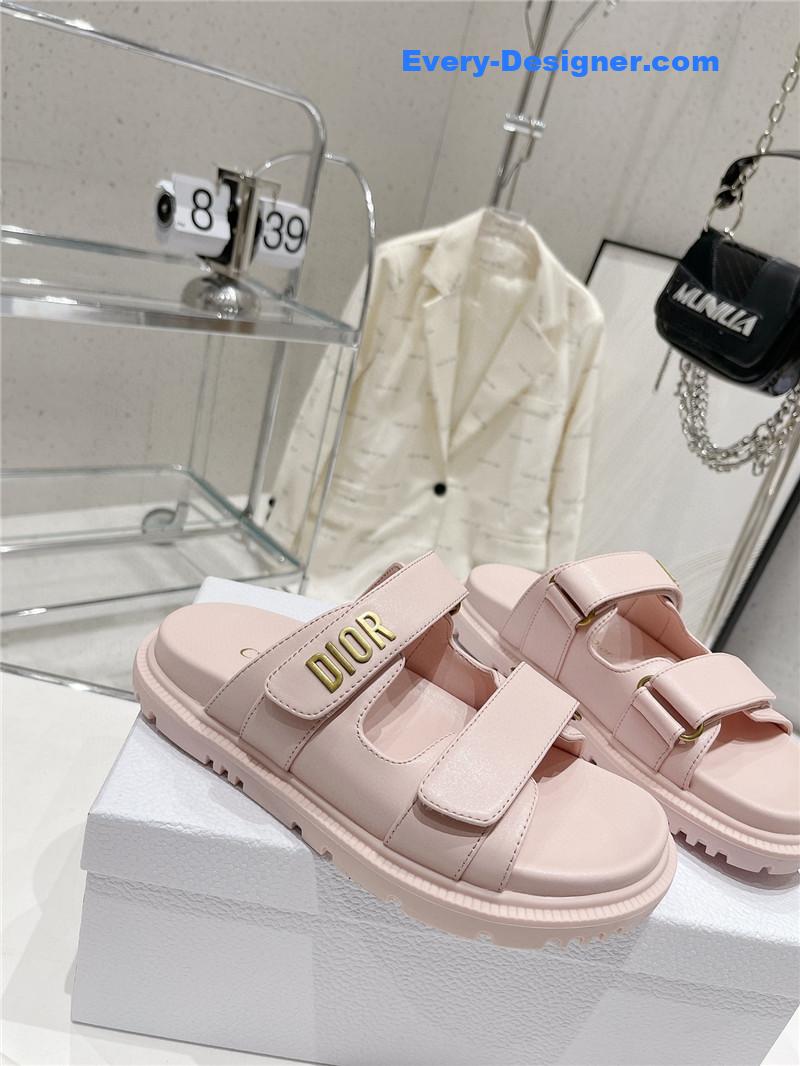 dior new color Velcro sandals and slippers