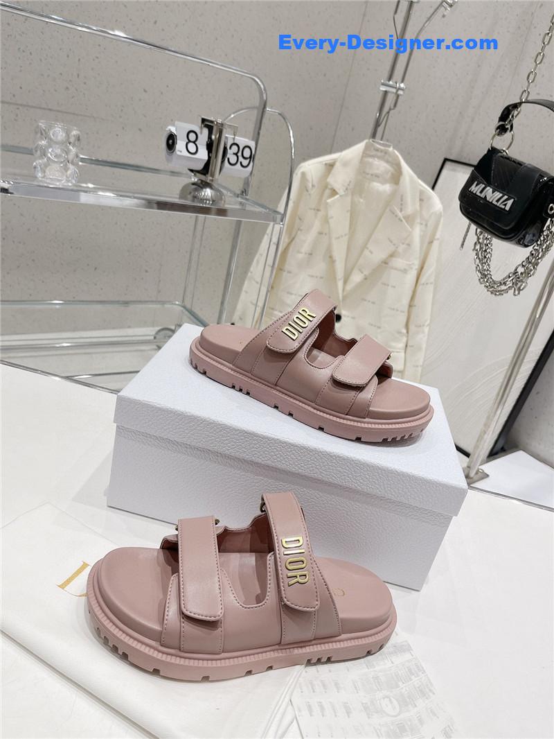 dior new color Velcro sandals and slippers