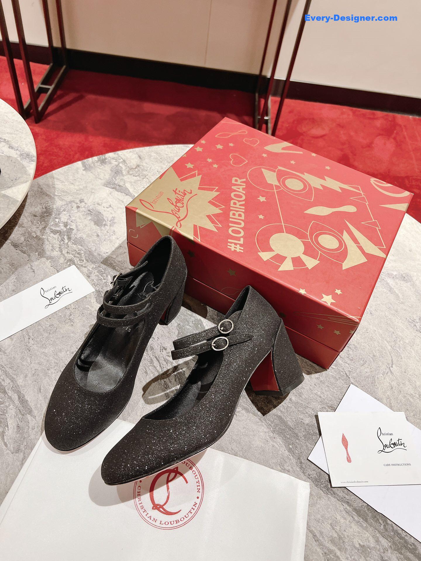 Chr1st1an louboutin mary jane shoes