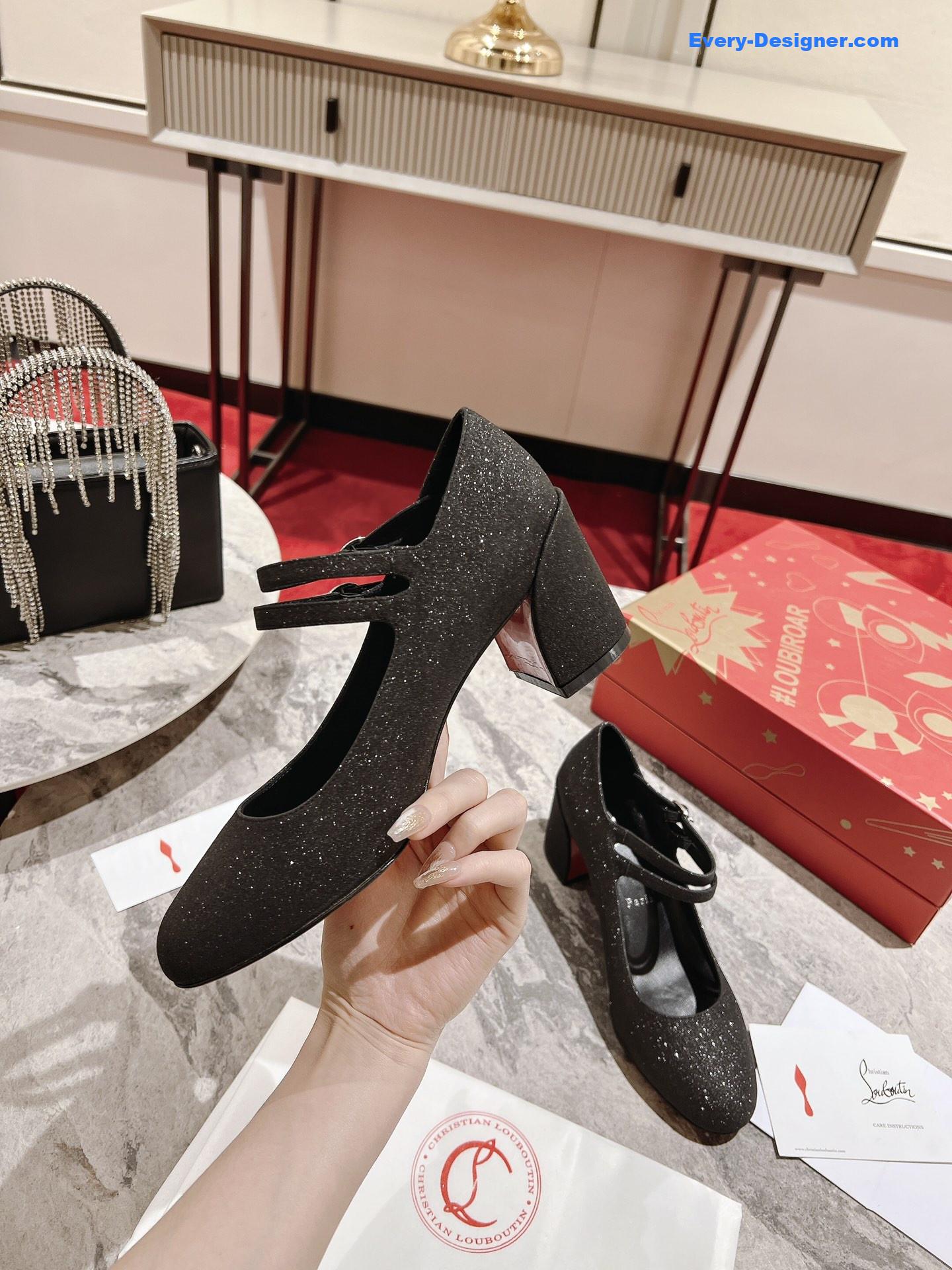 Chr1st1an louboutin mary jane shoes