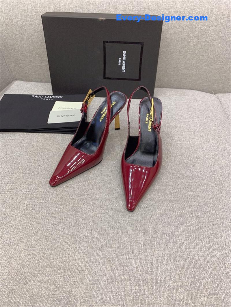Versace Pointed Toe Heels Sandals