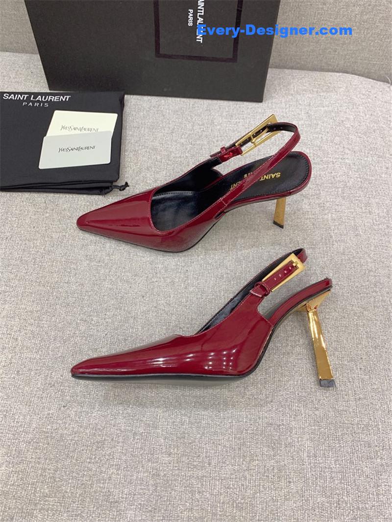 Versace Pointed Toe Heels Sandals
