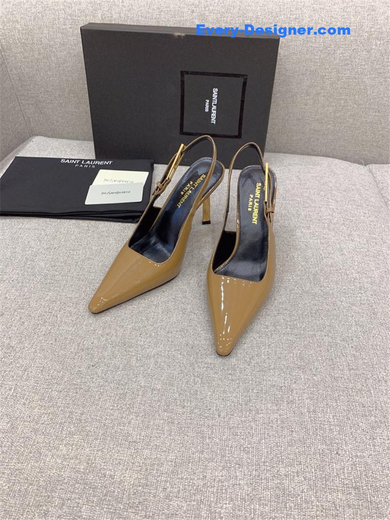 Versace Pointed Toe Heels Sandals