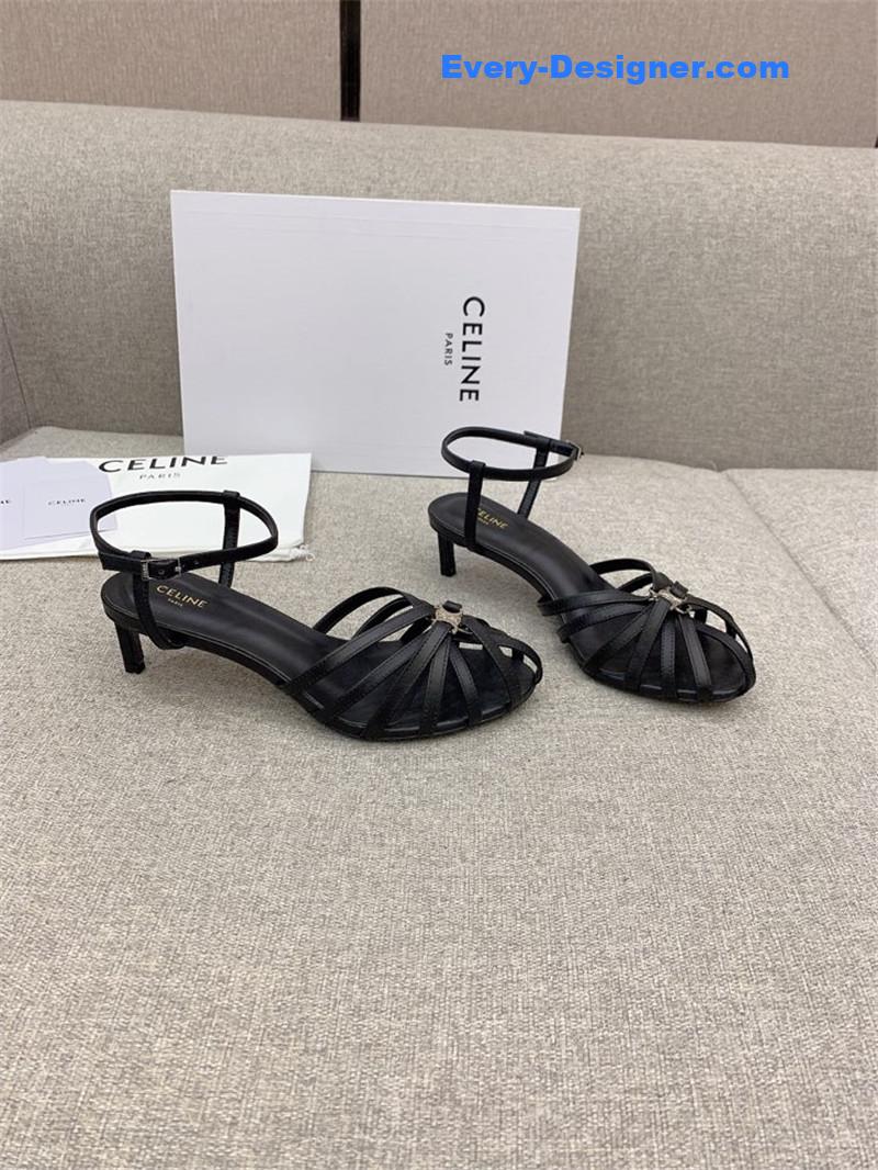 celine new retro high heel sandals