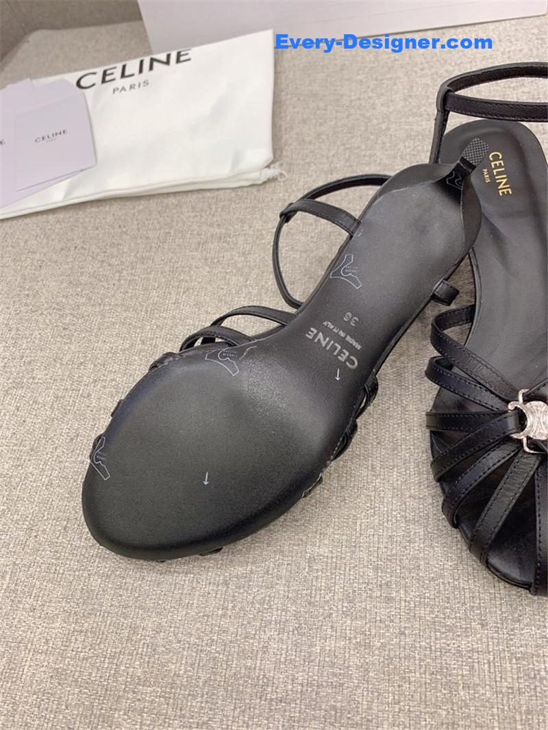 Ce1i*e new retro high heel sandals