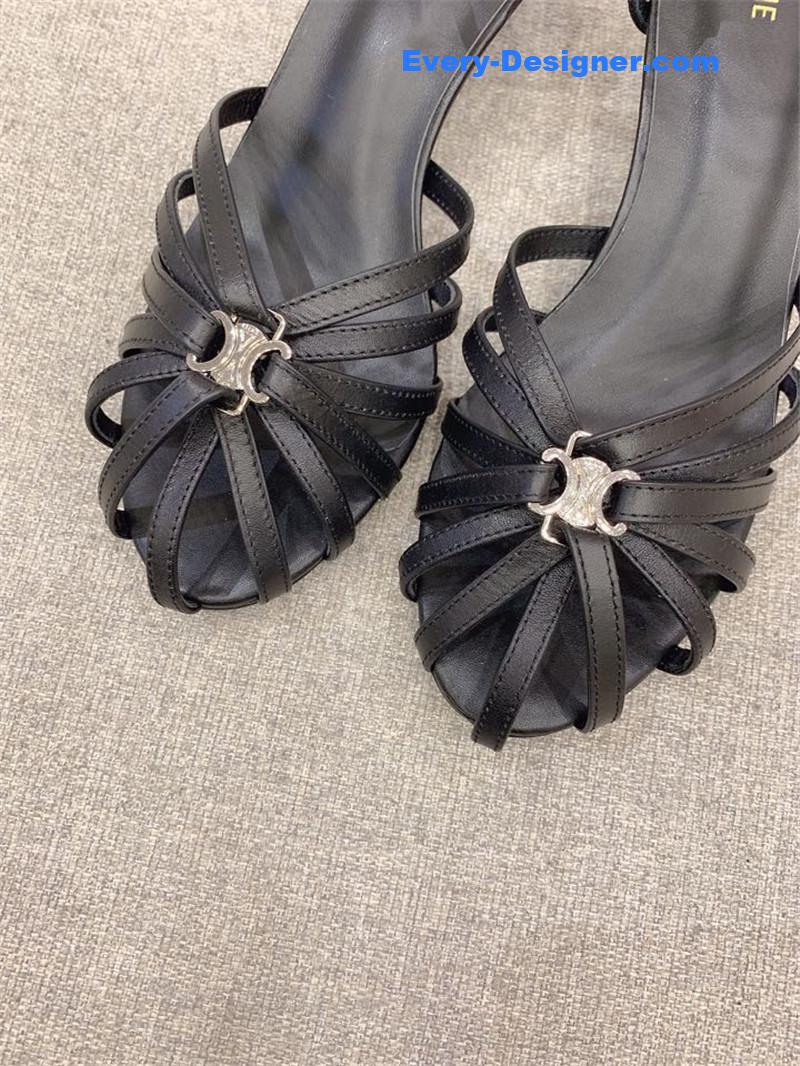 Ce1i*e new retro high heel sandals