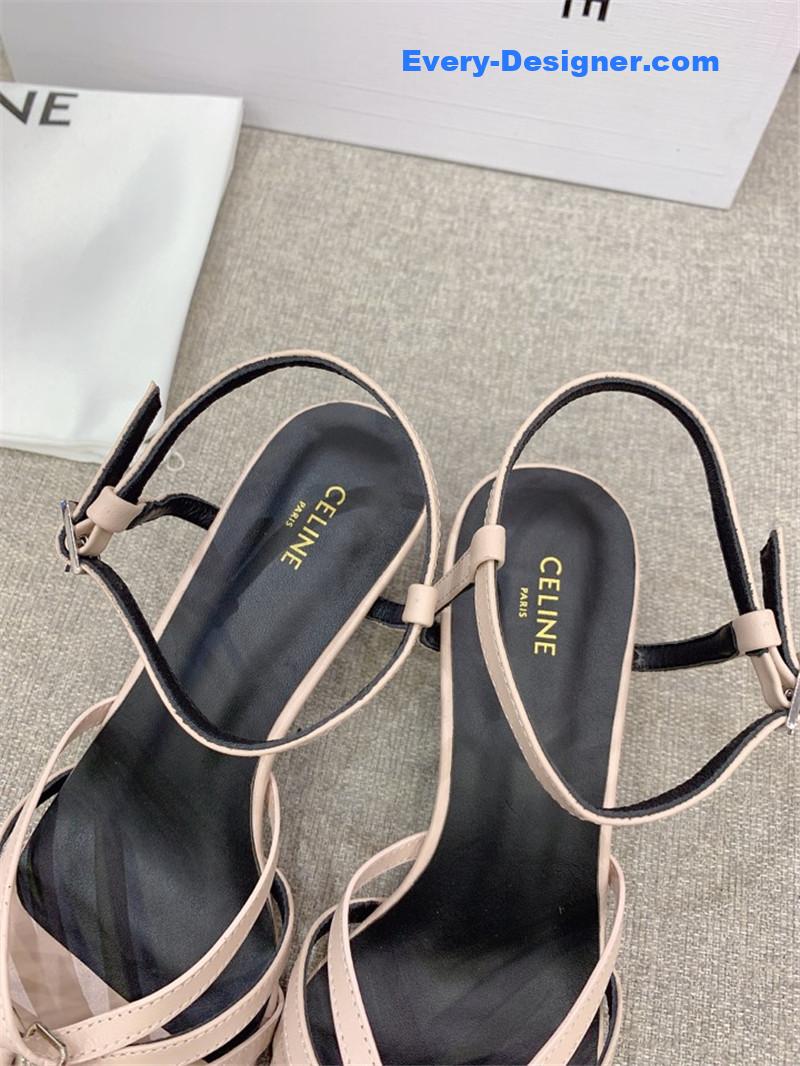 Ce1i*e new retro high heel sandals