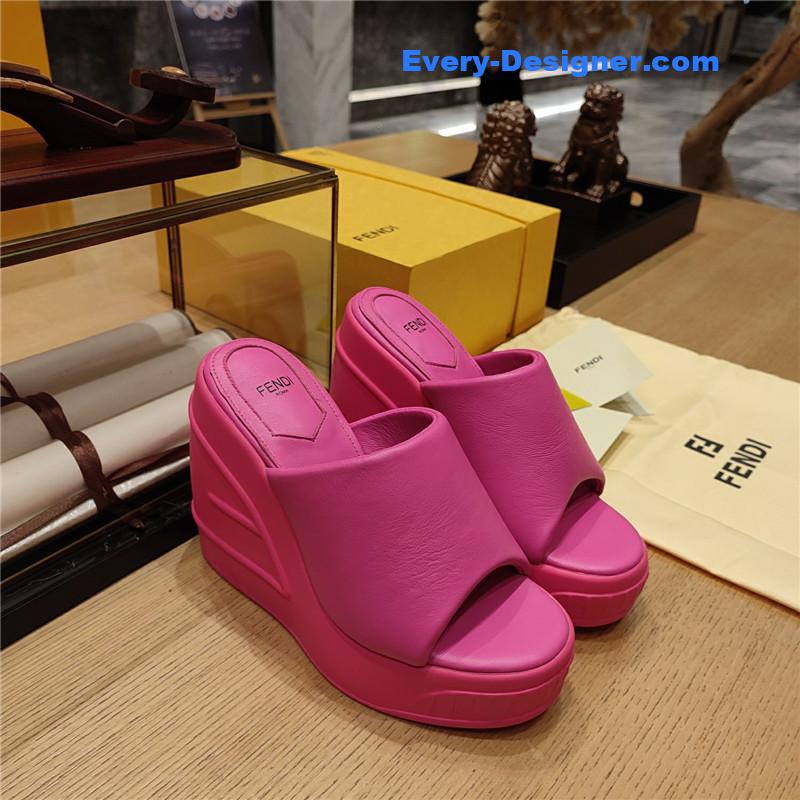 fendi wedge platform sandals