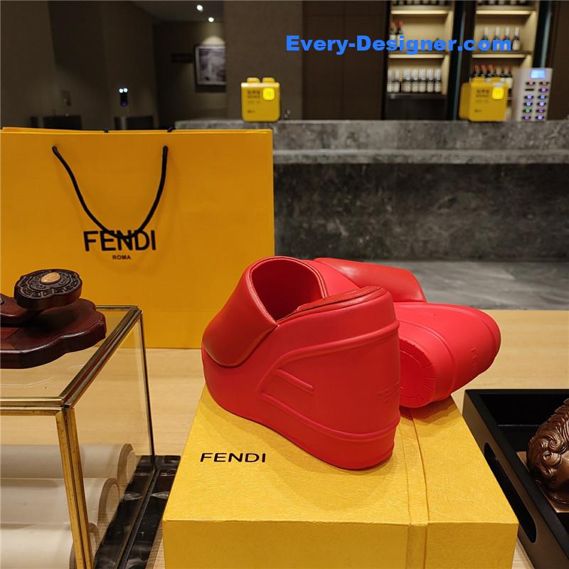 F**di wedge platform sandals