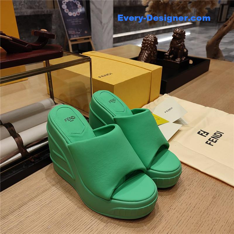 fendi wedge platform sandals