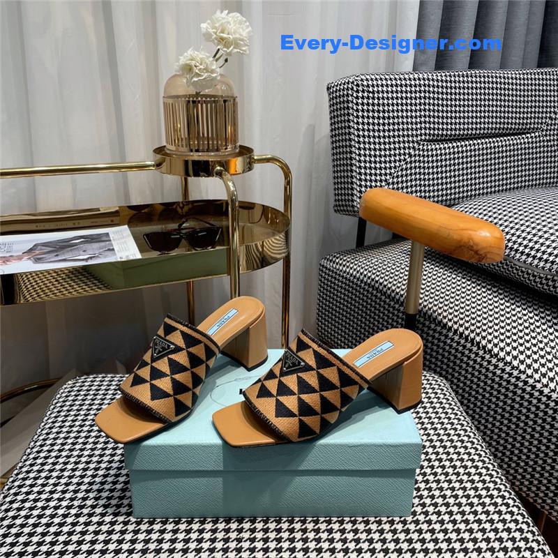 Pra*a knitted series slippers