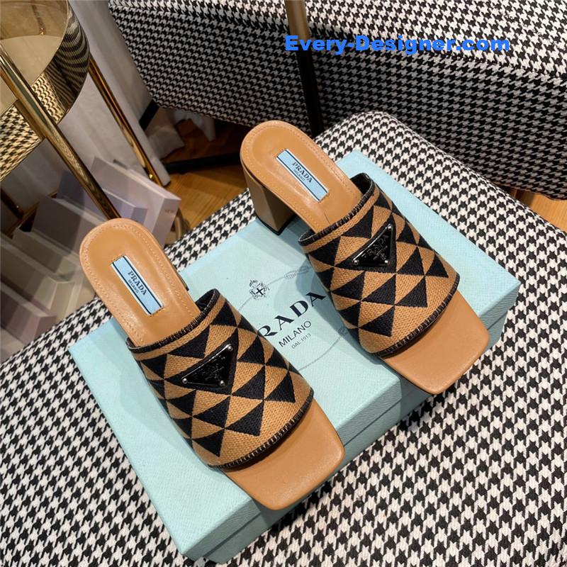 Pra*a knitted series slippers