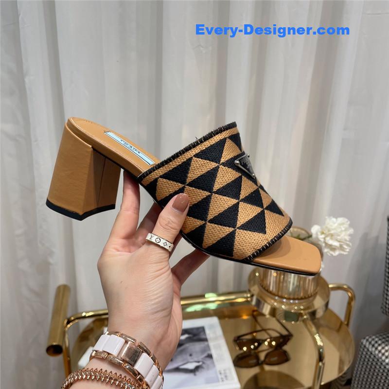 Pra*a knitted series slippers