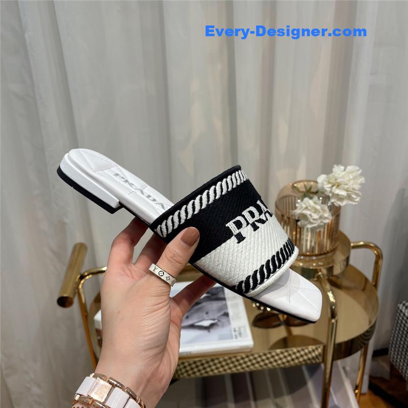 Pra*a knitted series slippers