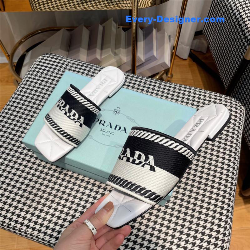 Pra*a knitted series slippers