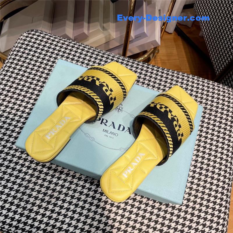 Pra*a knitted series slippers