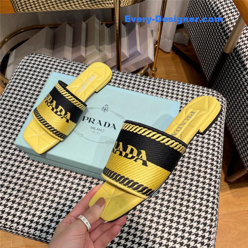 Pra*a knitted series slippers