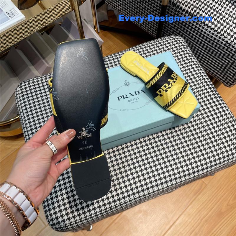 Pra*a knitted series slippers