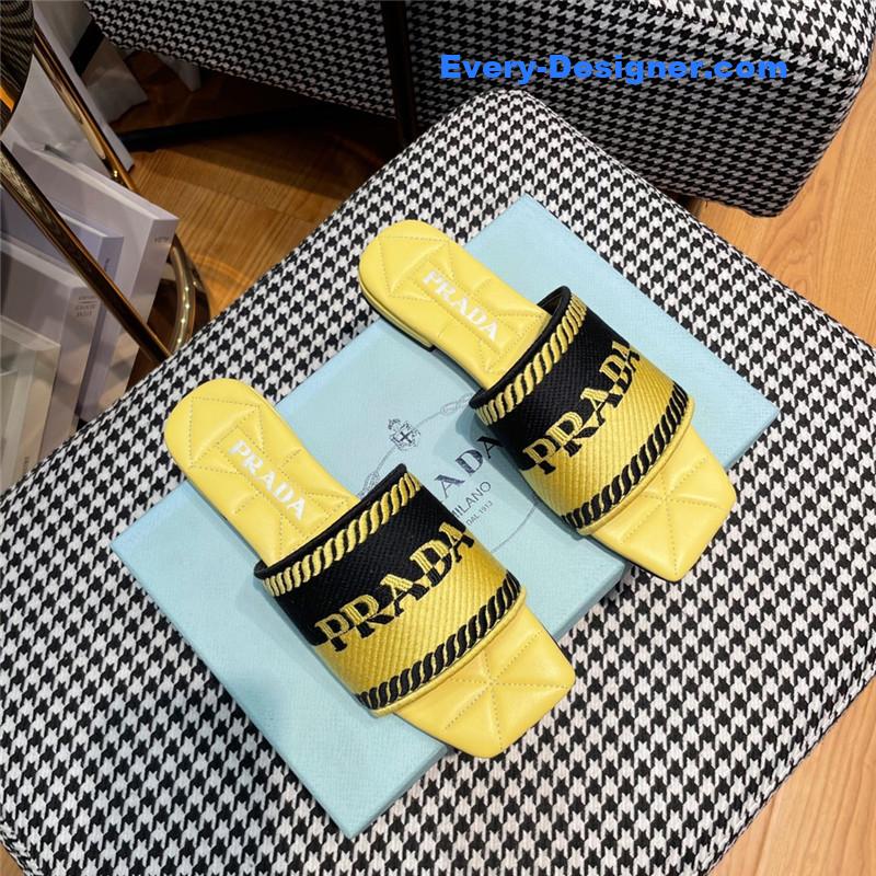 Pra*a knitted series slippers