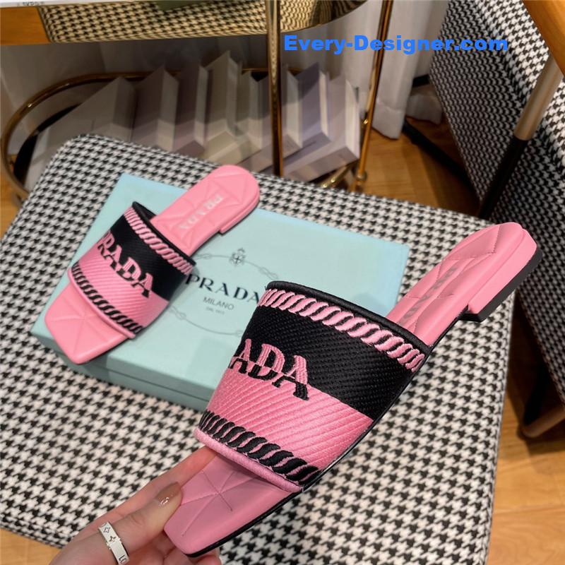 Pra*a knitted series slippers