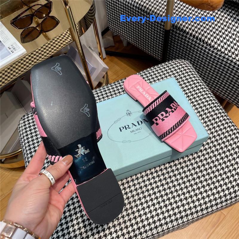 Pra*a knitted series slippers