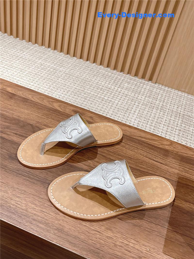 celine flip flops womens