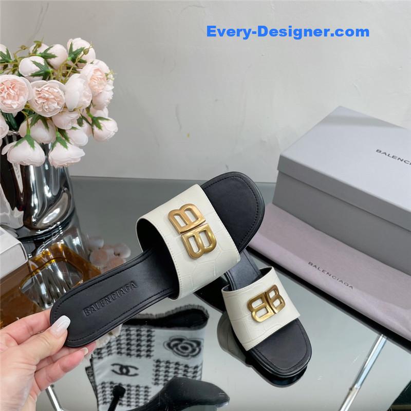 Ba1en*iaga double b buckle stiletto sandals