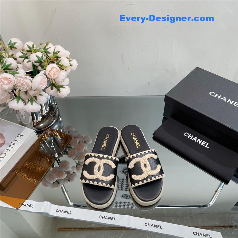 CC counter catwalk platform slippers