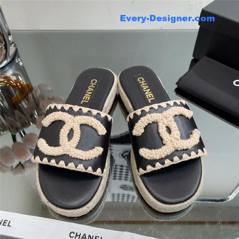 CC counter catwalk platform slippers