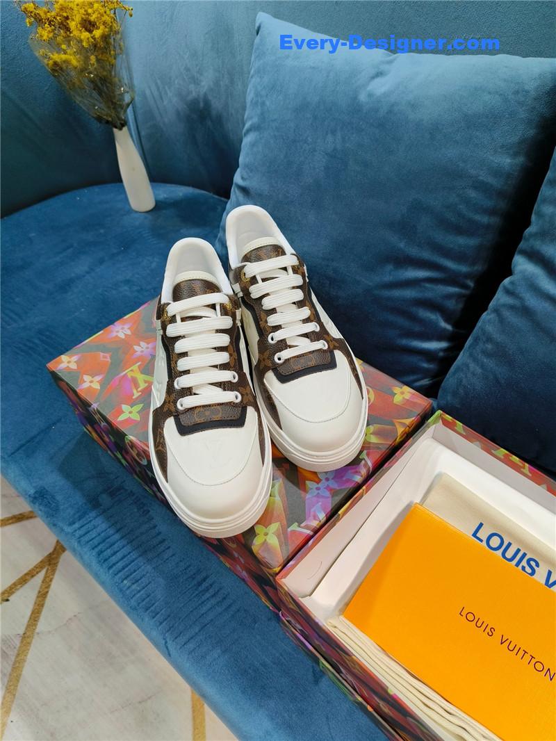 louis vuitton LV heart embellished sneakers